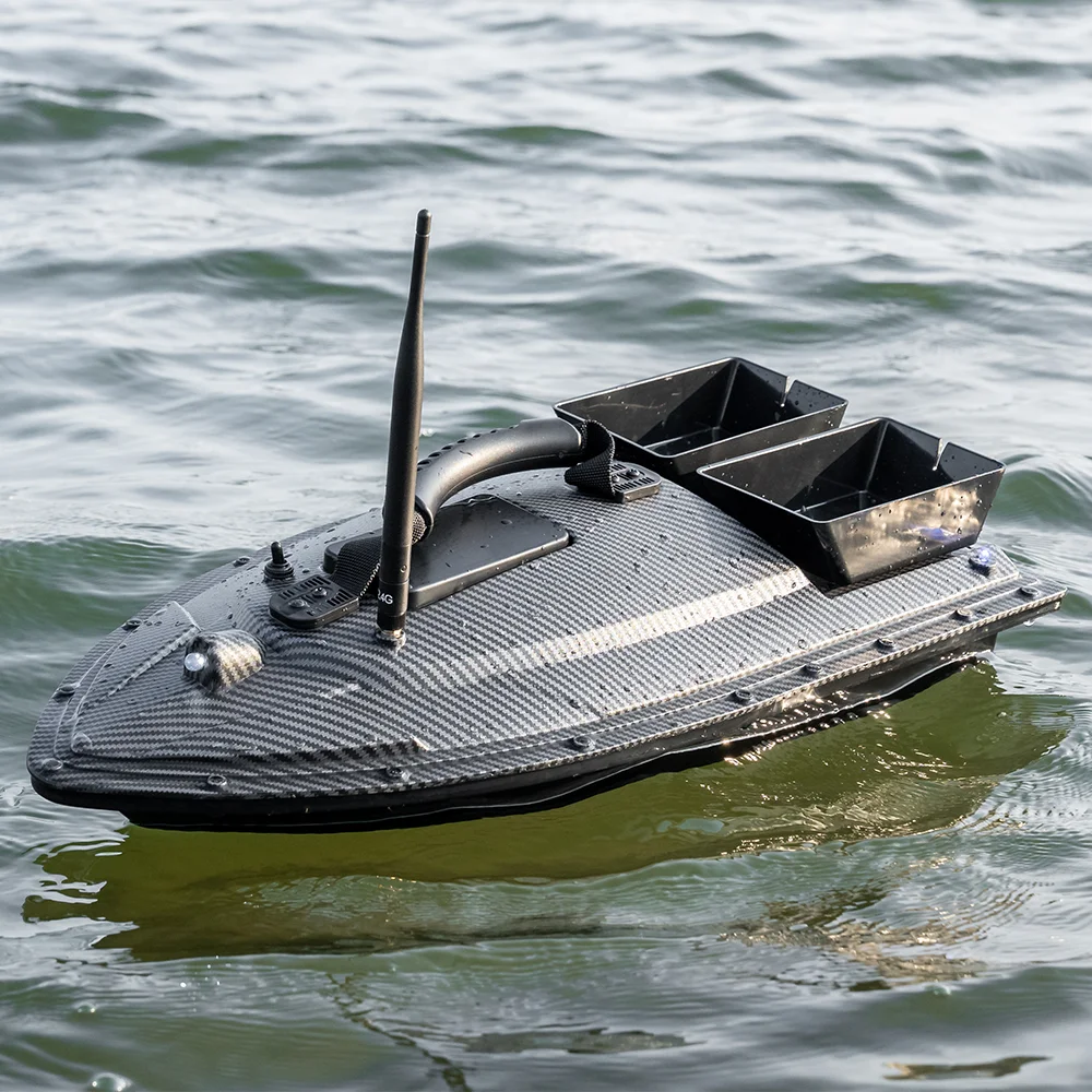 Bateau d'appât de poisson - Cikonielf - 500 m télécommande - Étanche Bateau d'appât de poisson - Cikonielf - 500 m télécommande - Étanche