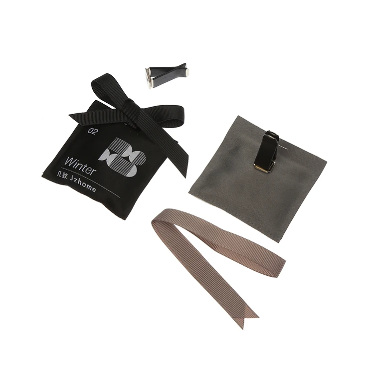 Home Fragrance Ribbon Hanger Scented Linen Sachet Bags Eco-friendly Aroma Beads Car Vent Air Freshener Sachet