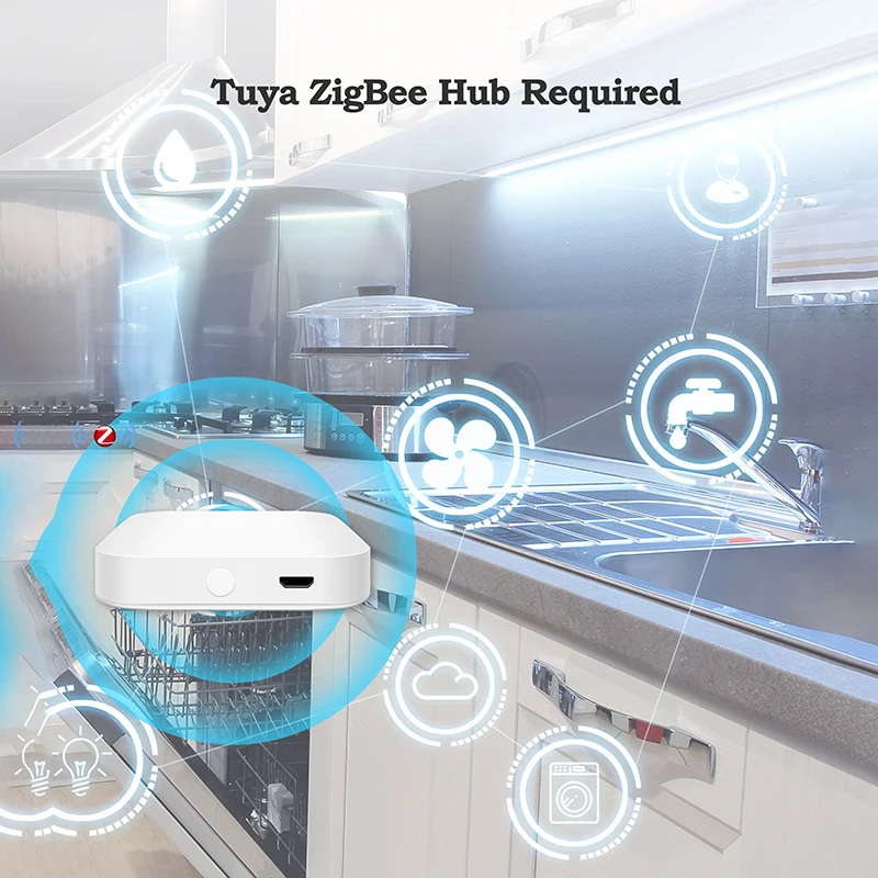 4-gang zigbee wall switch relay
