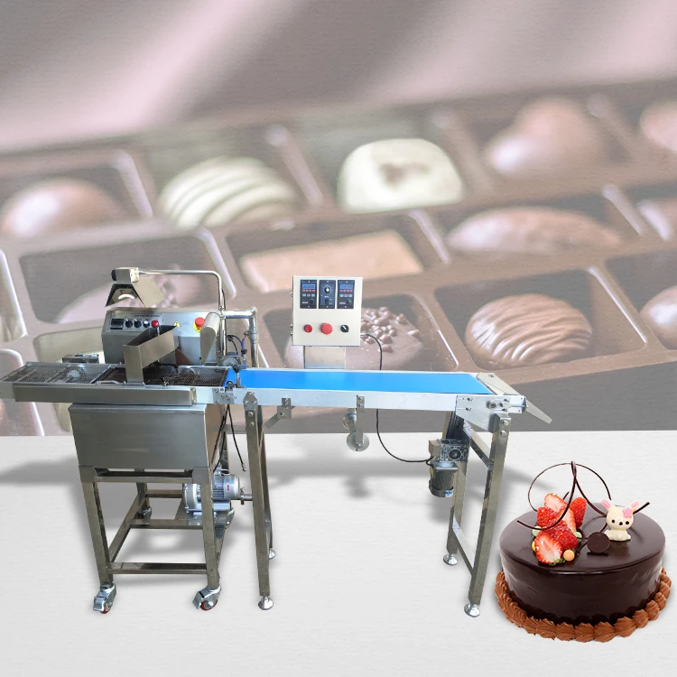 Машина для нанесения шоколадного покрытия, коммерческая машина для нанесения орехов и шоколада с охлаждающим туннелем, сушильная машина для производственной линии