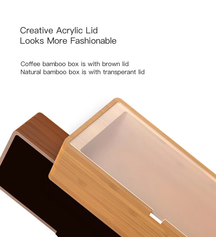 Tianhui Современная бесшовная бамбуковая упаковка подарочная чайная