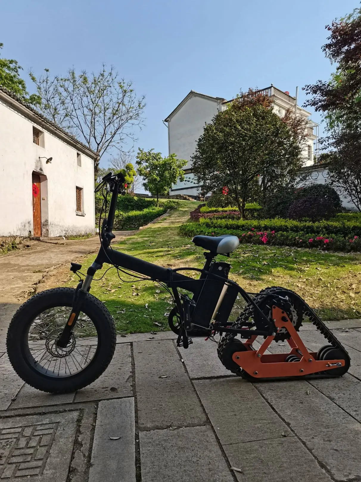 Powerfull Snow Bike Parts Set Fit For All Fat Ebike Frame Rear Motor