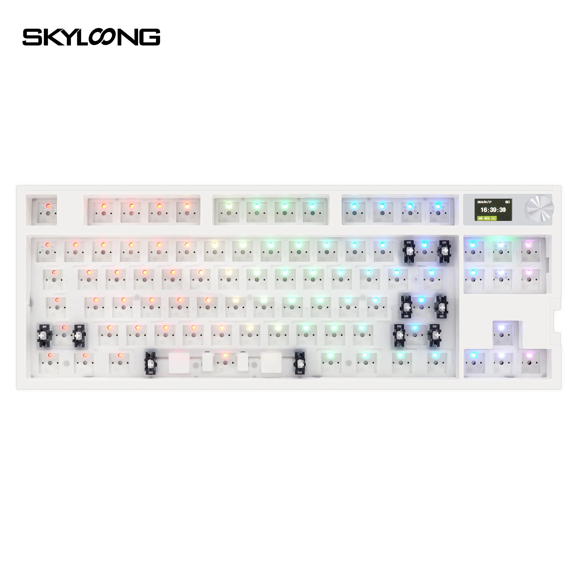 Skyloong Gk87 Pro Mechanical Keyboard Kit Hot Swappable Wireless Gaming ...