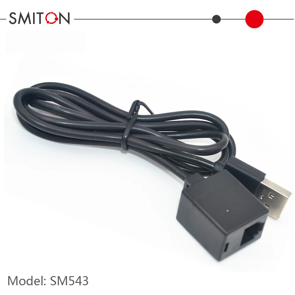 USB Cable to RJ11 4 Core Female Adapter Rj11 to Usb Adapter