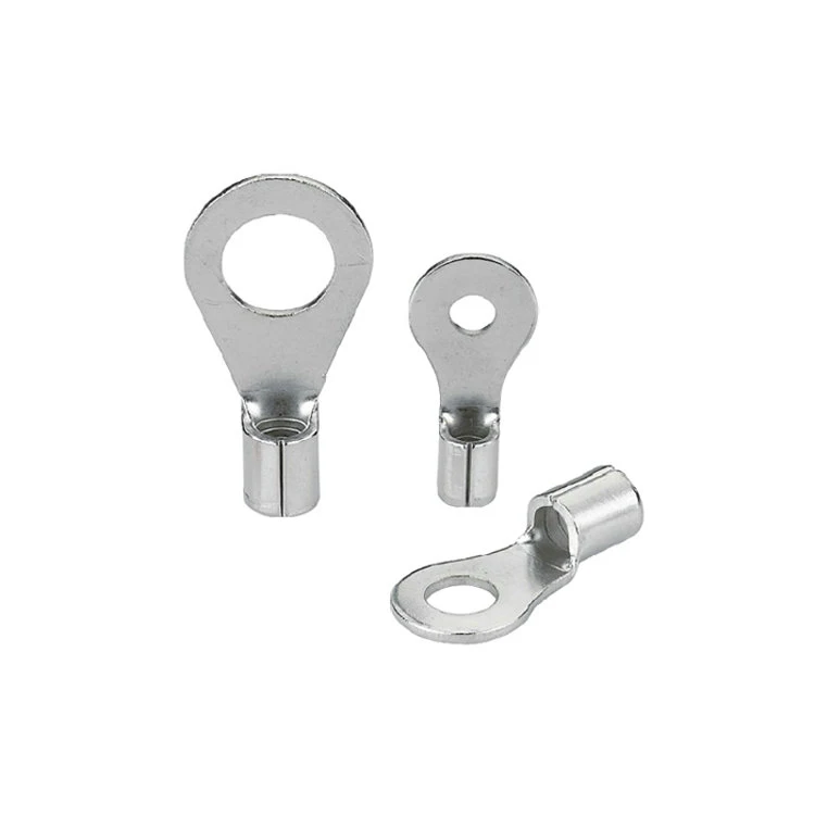 Uxcell Ring Terminals Kit 8 Types Copper Wire Lugs Crimp Wire Connector Eyelets Cable Connection Clamp 400pcs