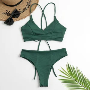 Open Crotch Swimwear,bikini Swimwear Cup Push,alibaba High Waist Swimwear