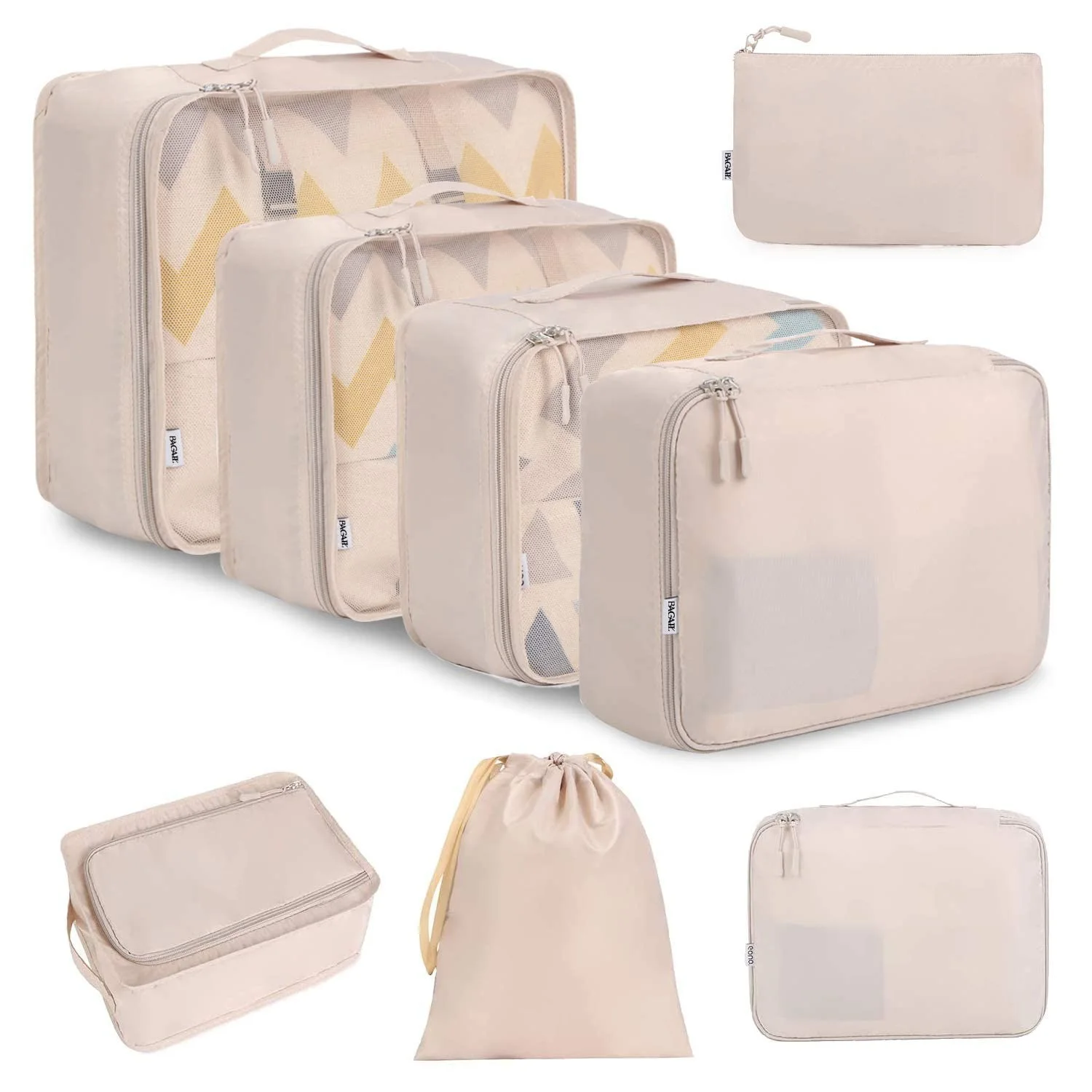 2023 New 8 Set Packing Cubes Luggage Packing Organizers For Travel ...