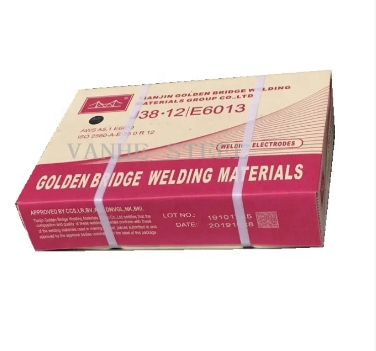 Best Sellers Prime Quality Golden Bridge E6013 3.2mm Welding Electrode