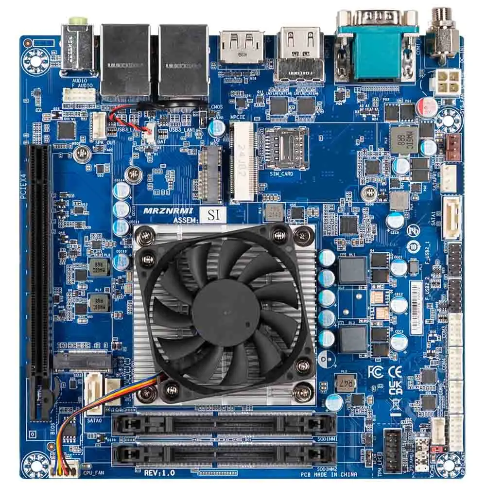 RYZEN 5 1500x マザボセット ギガバイトmITX-1505A Mini-ITXマザーボードAMDRy-zen R1505G