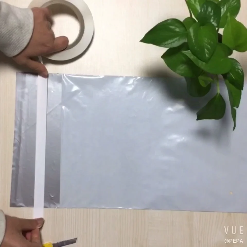 8mm Glue 15mm Film Width Destructive Courier Bag Permanent Sealing Tape with Super Adhesion Performance supplier
