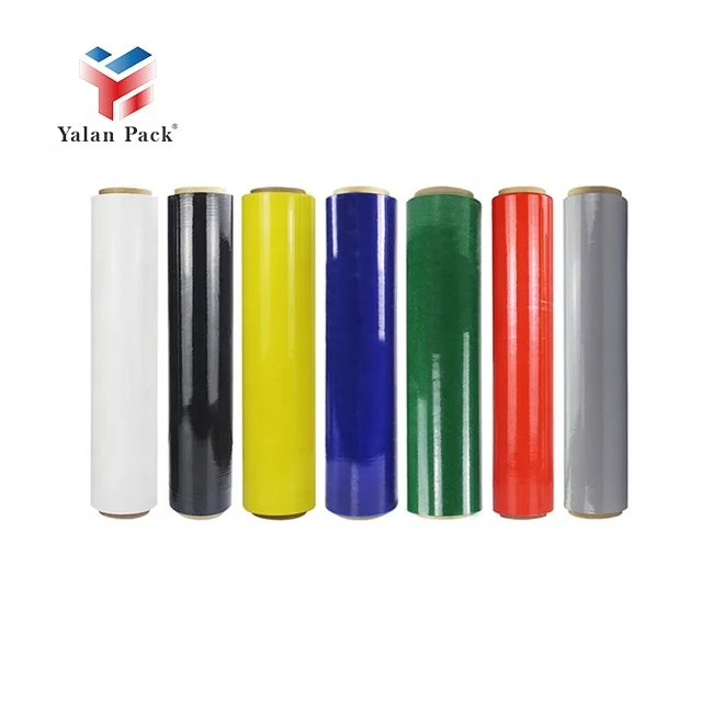 Wholesale Custom Colored Casting Laminating Plastic Pallet Wrap PE Stretch Film Color Stretch Film