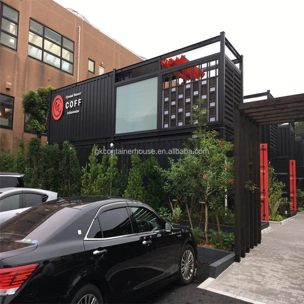 40ft Supermarket Shopping Mall Container House Cafe Shop
