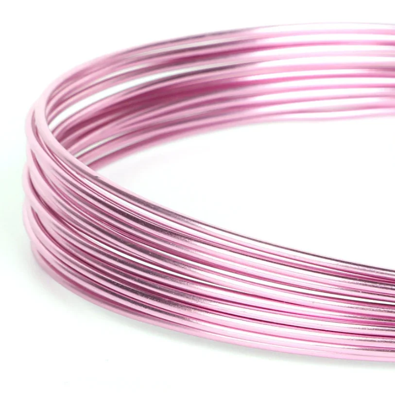 10M -20 Guage (0.8mm) Aluminum Wire Bendable Metal Wire - Assorted Colors