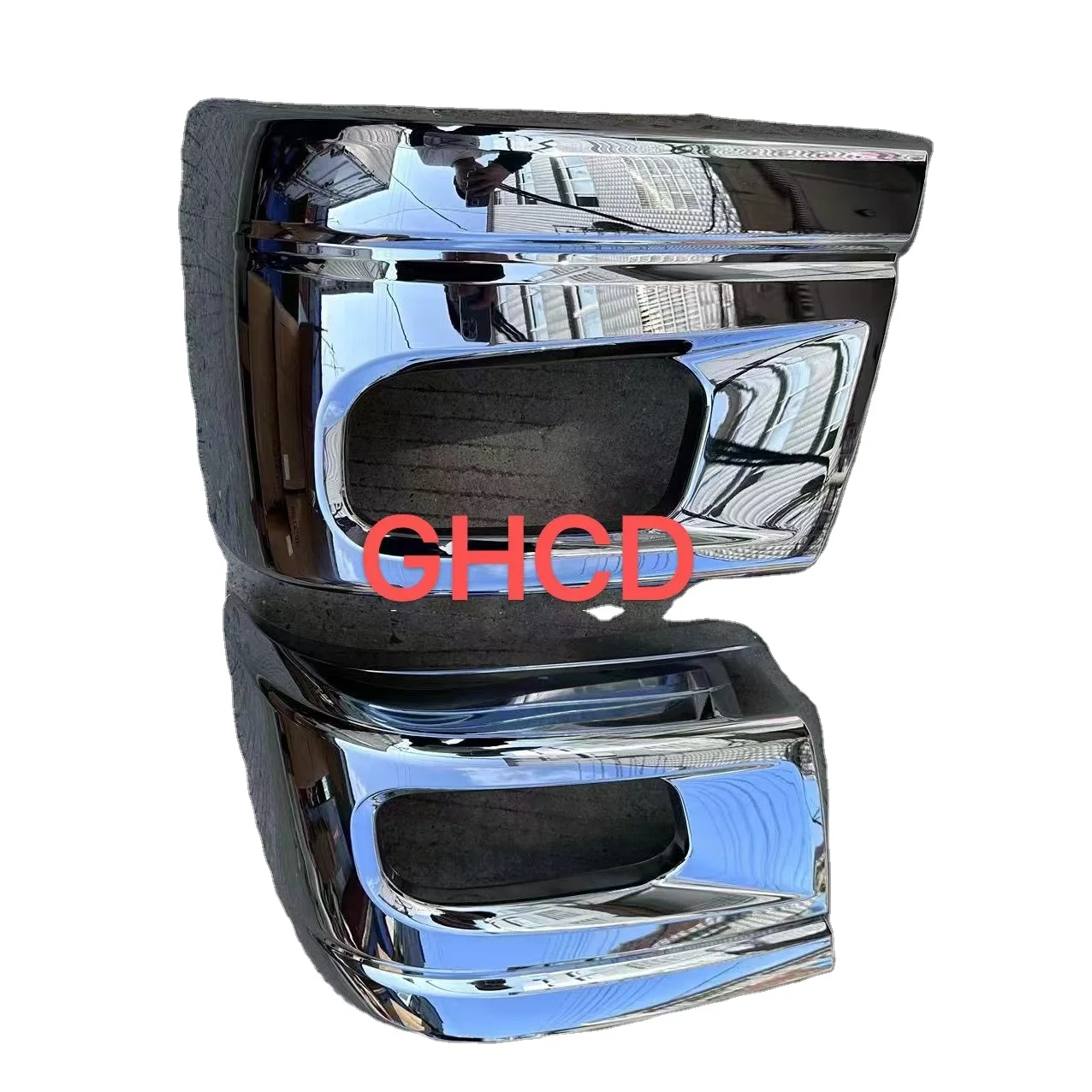GHCD nuovo prodotto/alta qualità/prezzo di fabbrica paraurti angolare cromato nuovo per camion giapponese Mitsubish Canter 2010
