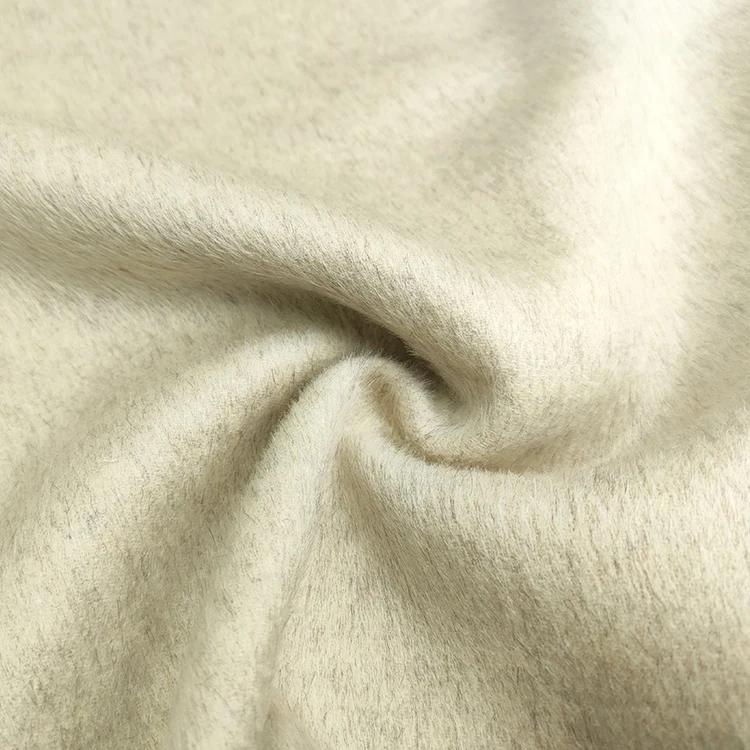 Двухсторонняя шерстяная Смешанная кашемировая Ткань Альпака