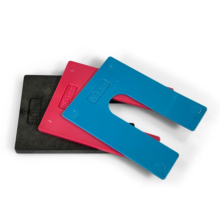 1.5mm10mm Plastic Square Slotted Shim Factory Wholesale Plastic