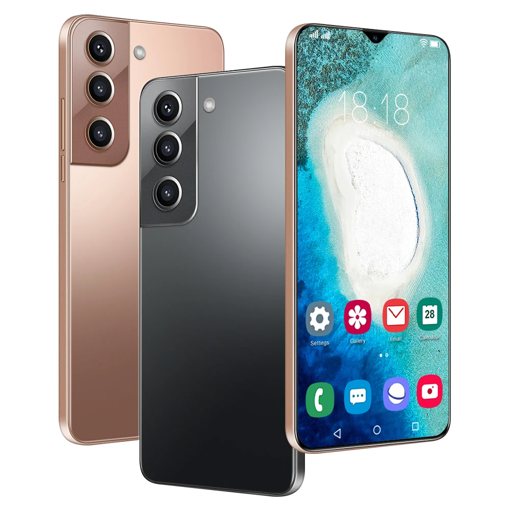 
 Android 11 Deca core S21 + 5G 32MP 50MP телефон 5G LTE оригинальный 6,7 дюймов смартфон 16 ГБ 512 Гб мобильный телефон  