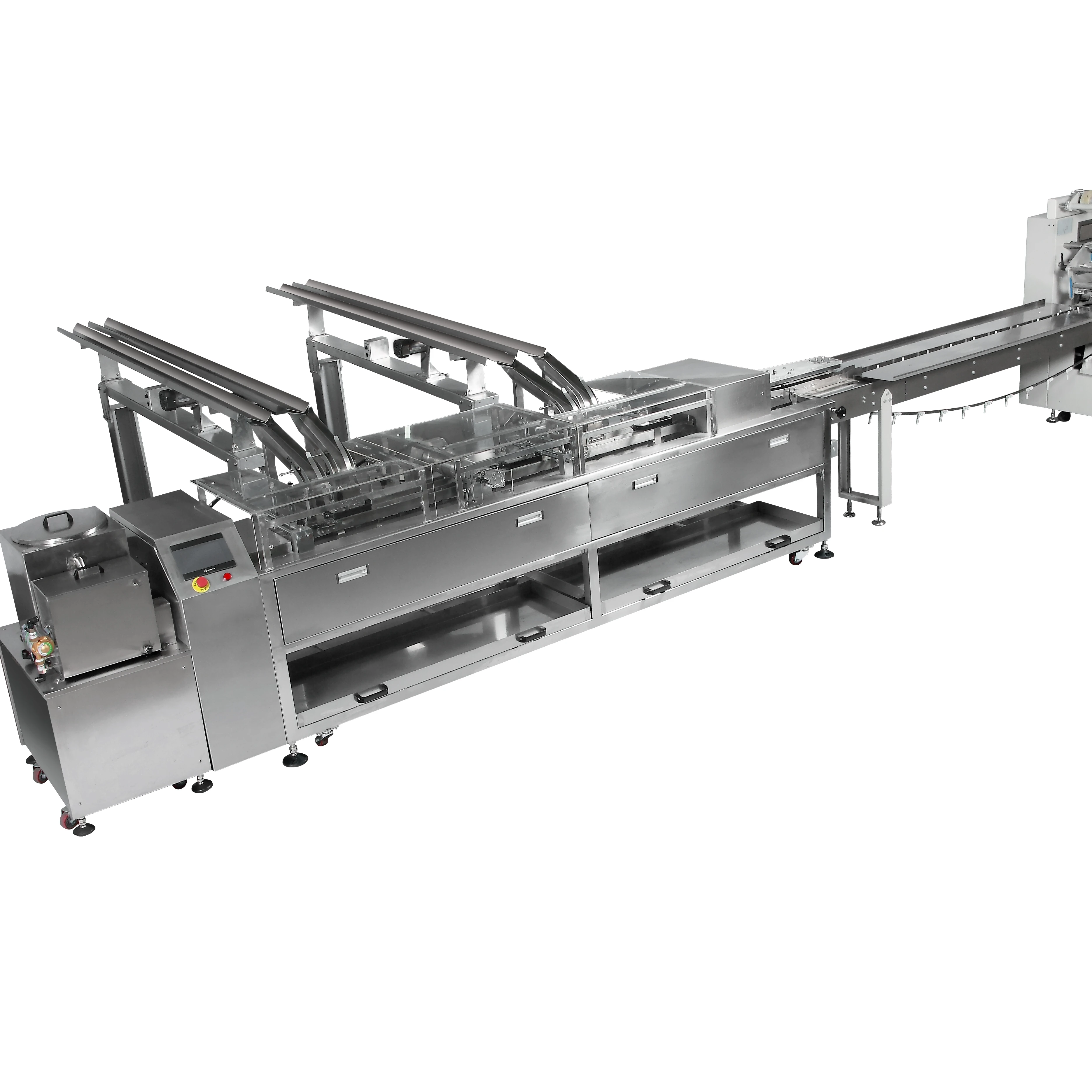 Automatic Biscuit Cream Cookie Sandwiching Machine Commercial Cookies Making Machine Cream Sandwiching Machine Cookie Capper