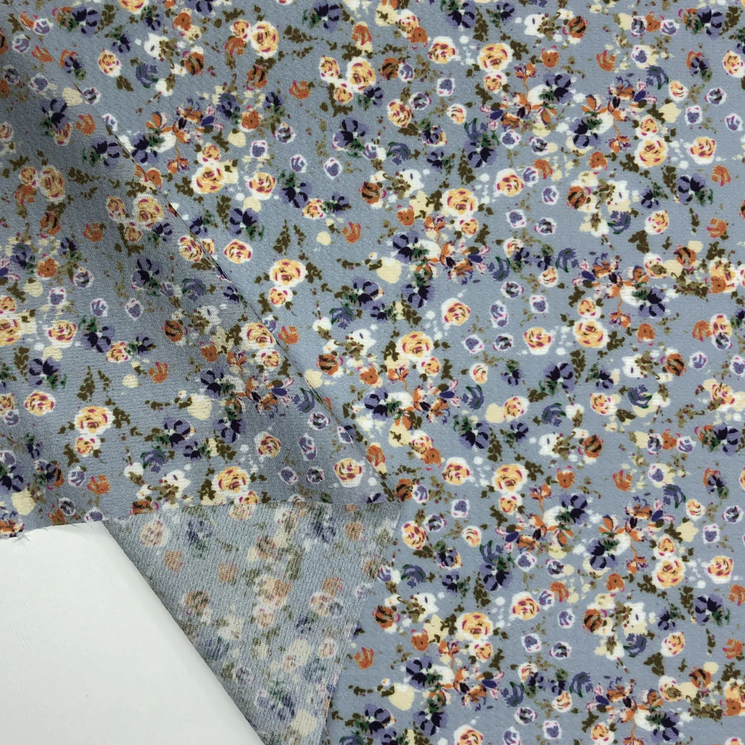 best sell soft touch custom chiffon fabric digital prints for dress shirt