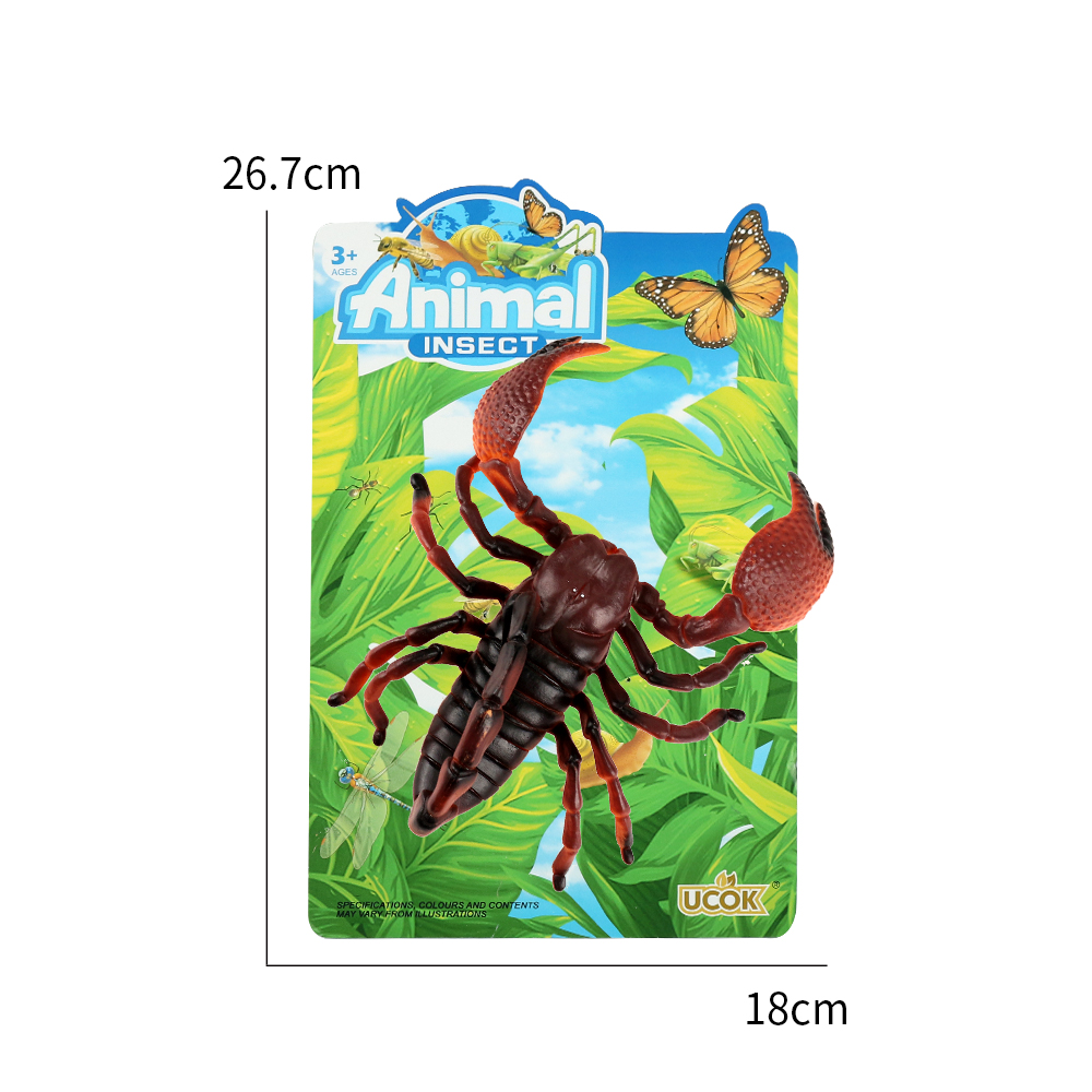 装飾用8インチ大型昆虫モデルプラスチックサソリおもちゃ| Alibaba.com