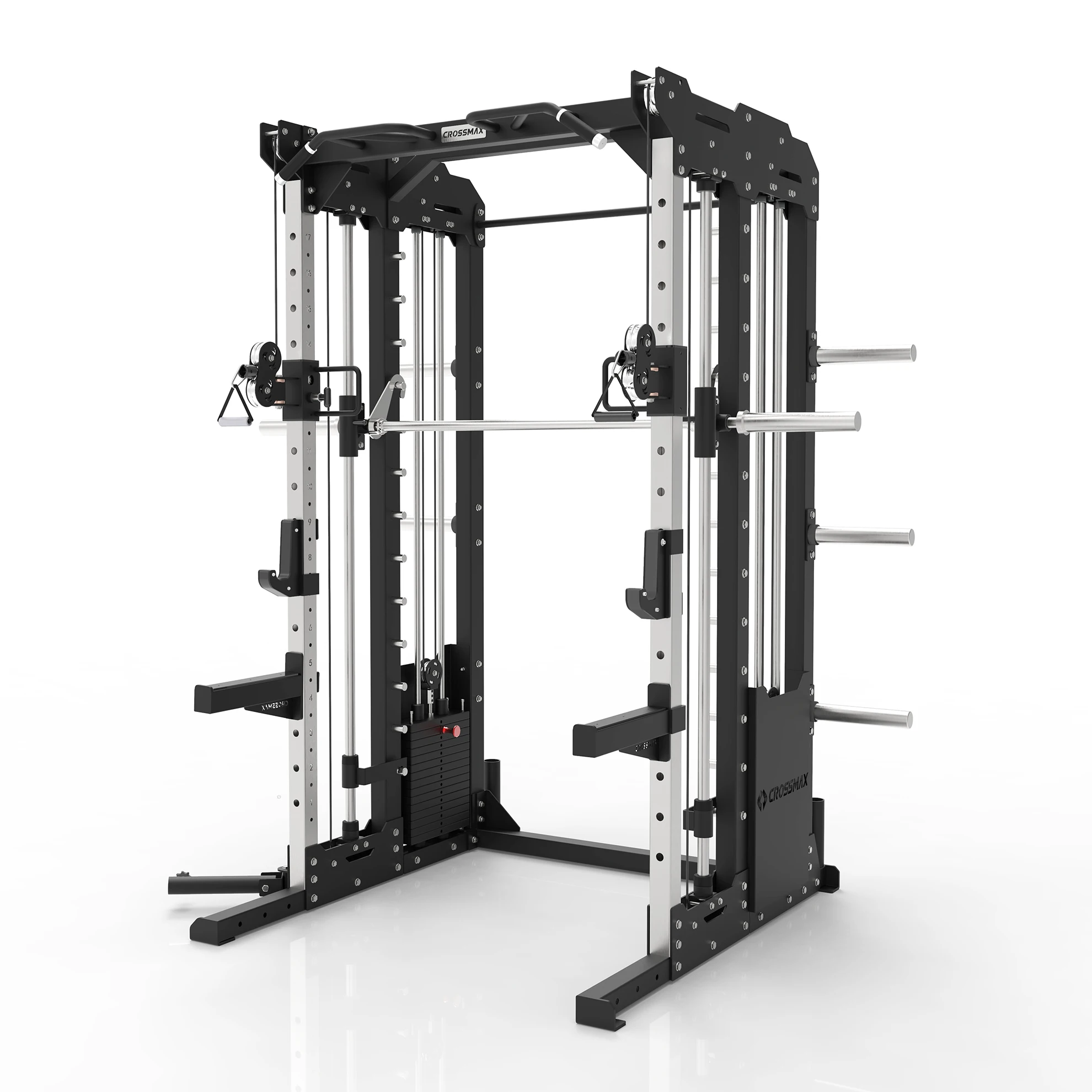 CROSSMAXジャマーアームパワーラックベルトスクワットウェイトケージ