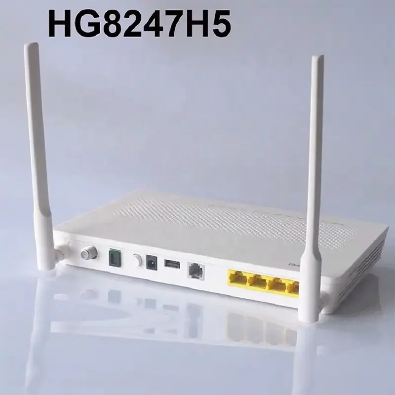 Hg8247h5 Ont Xpon Gpon Onu Dual Band Xpon Huawei Fiber Optical Ont Epon Wifi Router Gigabit Onu 2483