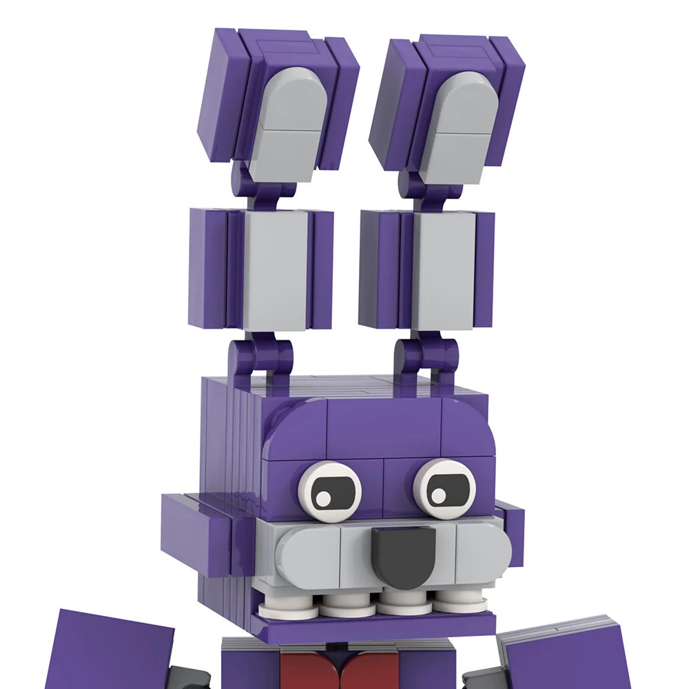 MOC1447 FNAF Character Bonnie - Educational Building Blocks