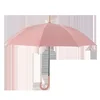 8-bone color-coordinated curved handle-pink-sun protection