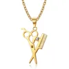 Steel-colored single pendant