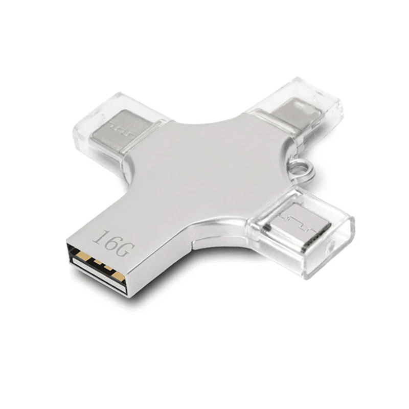 USB Flash Drive 4 in 1 - High Speed & Reliable Memory