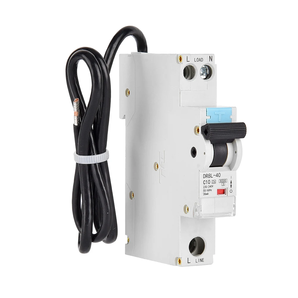 DL 6KA 40amp Automatic Reset Circuit Breaker Disjuntor a Type RCBO with tails by SAA Certified for Australian Standard