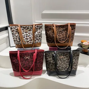 Women's Square Flap Crossbody Shoulder Bag New Leopard Shape Fashion PU Leather Bag in Multiple Colors