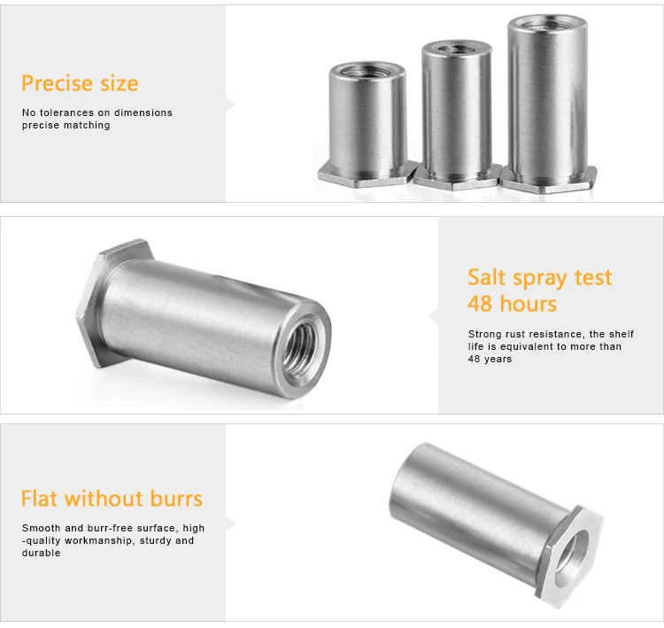 6 8 Inch M3 M4 M5 M6 Half All Threaded Carbon Stainless Steel Aluminum Plain Hex Flat Head