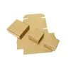 Cajas de papel kraft en stock.