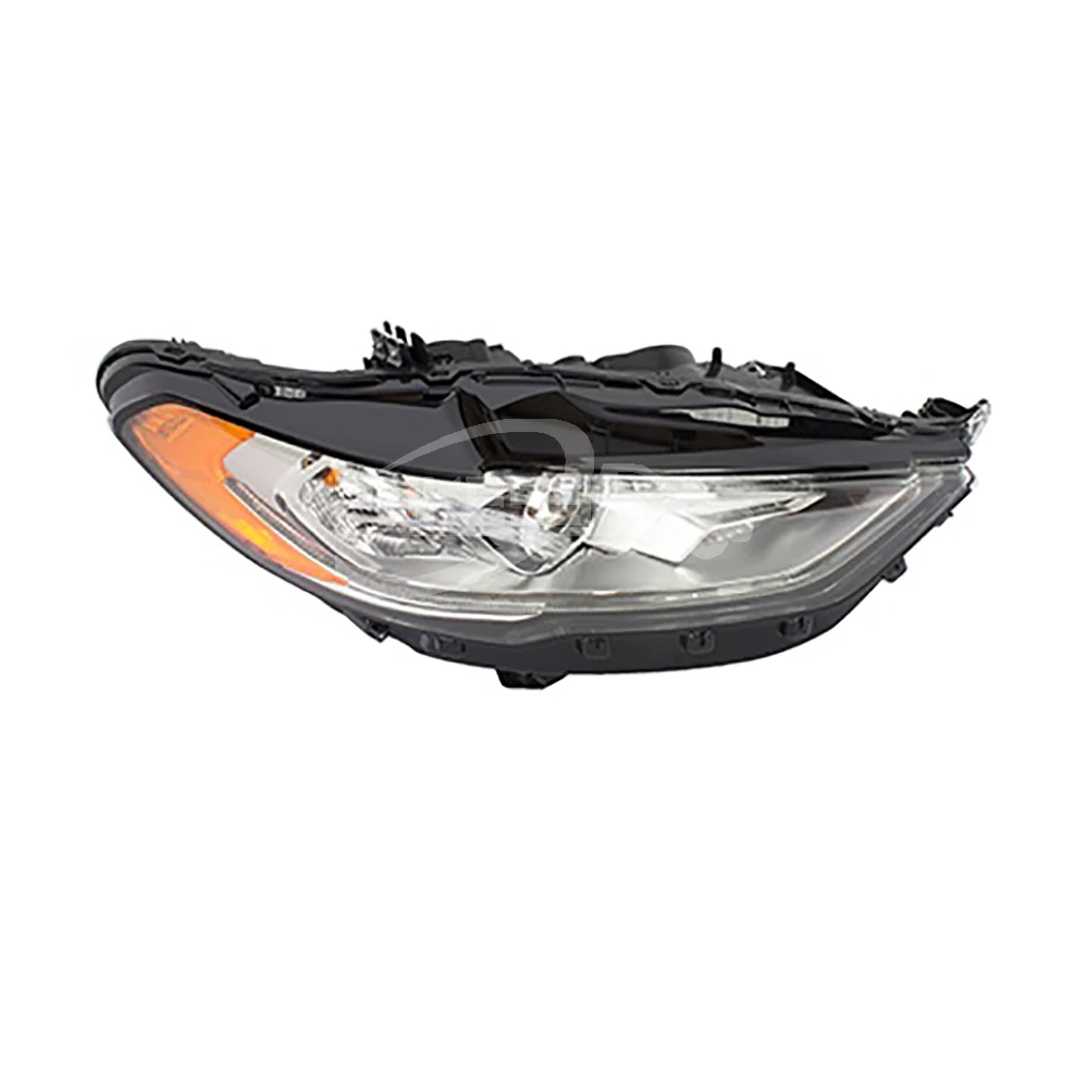 Car Headlight HS7Z13008G HS7313W029CH Right Black Headlight with LED f... — 4