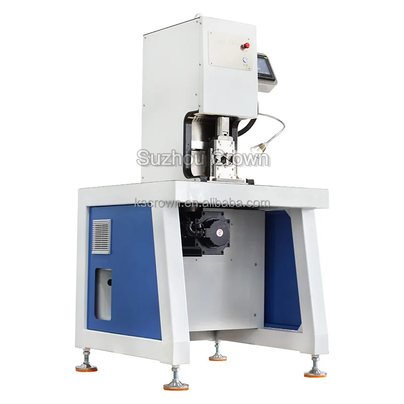 30ton Battery Cable Crimping Machine Servo Motor Wire Ferrule Connector