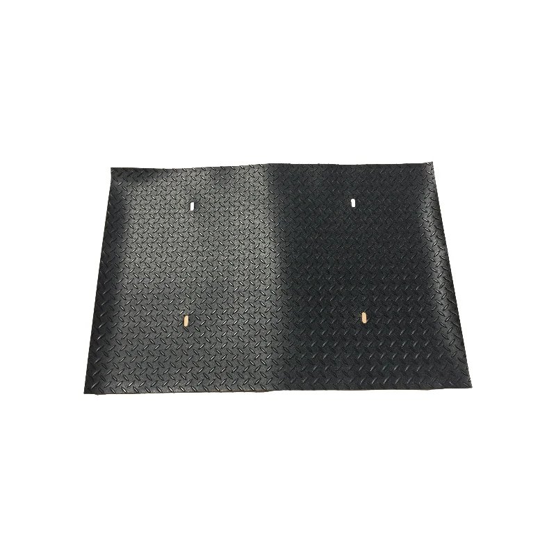 Golf Cart Floor Mat Diamond Plated Cargo Box Mat Golf Cart Floor Mats