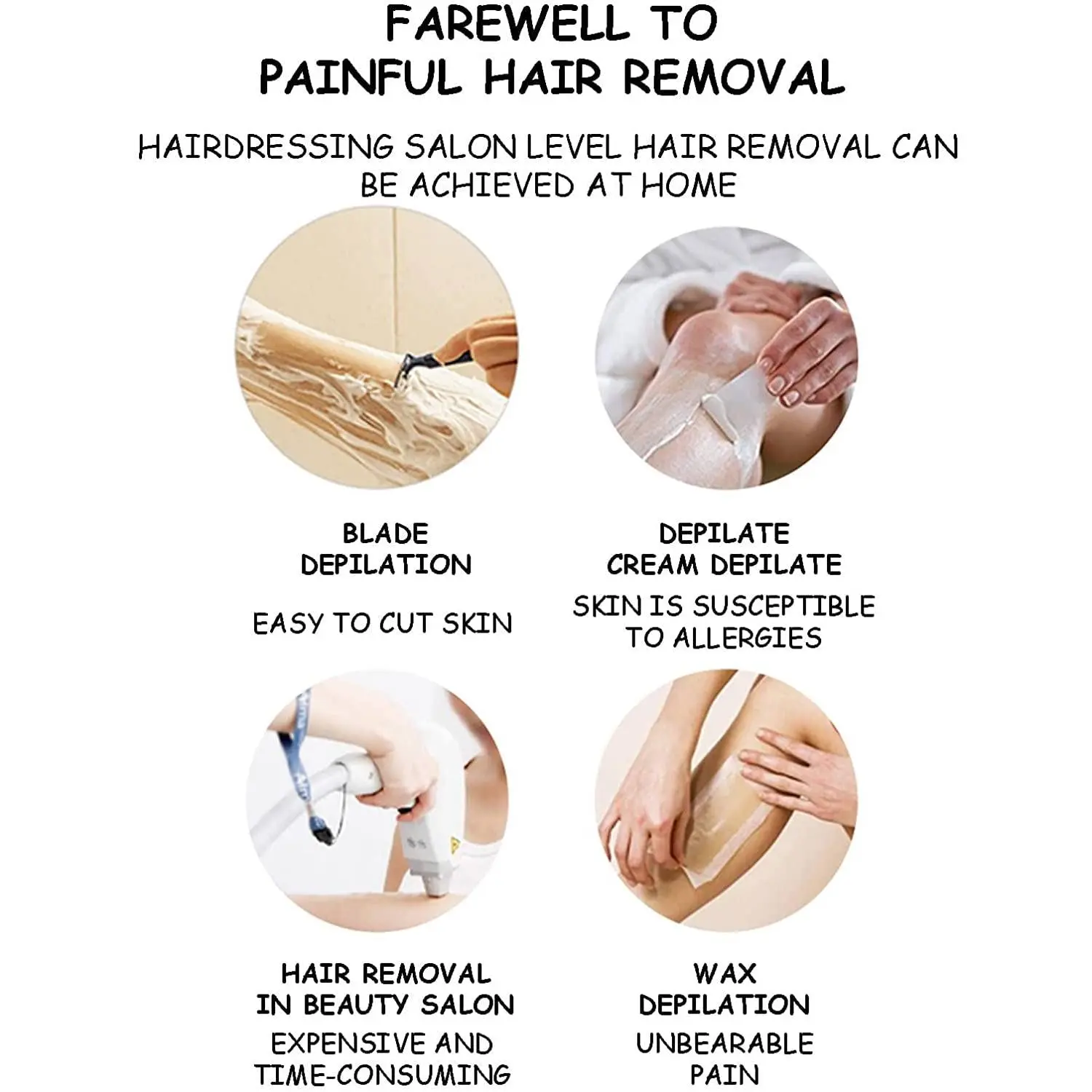 Прямая поставка, блестящий ластик для удаления волос, безболезненное и легкое удаление волос из хрустального стекла