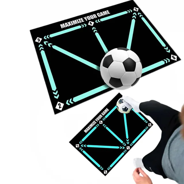 customized New arrived Football Team soccer Training Equipment Football Training Mat for Effective Footwork Practice