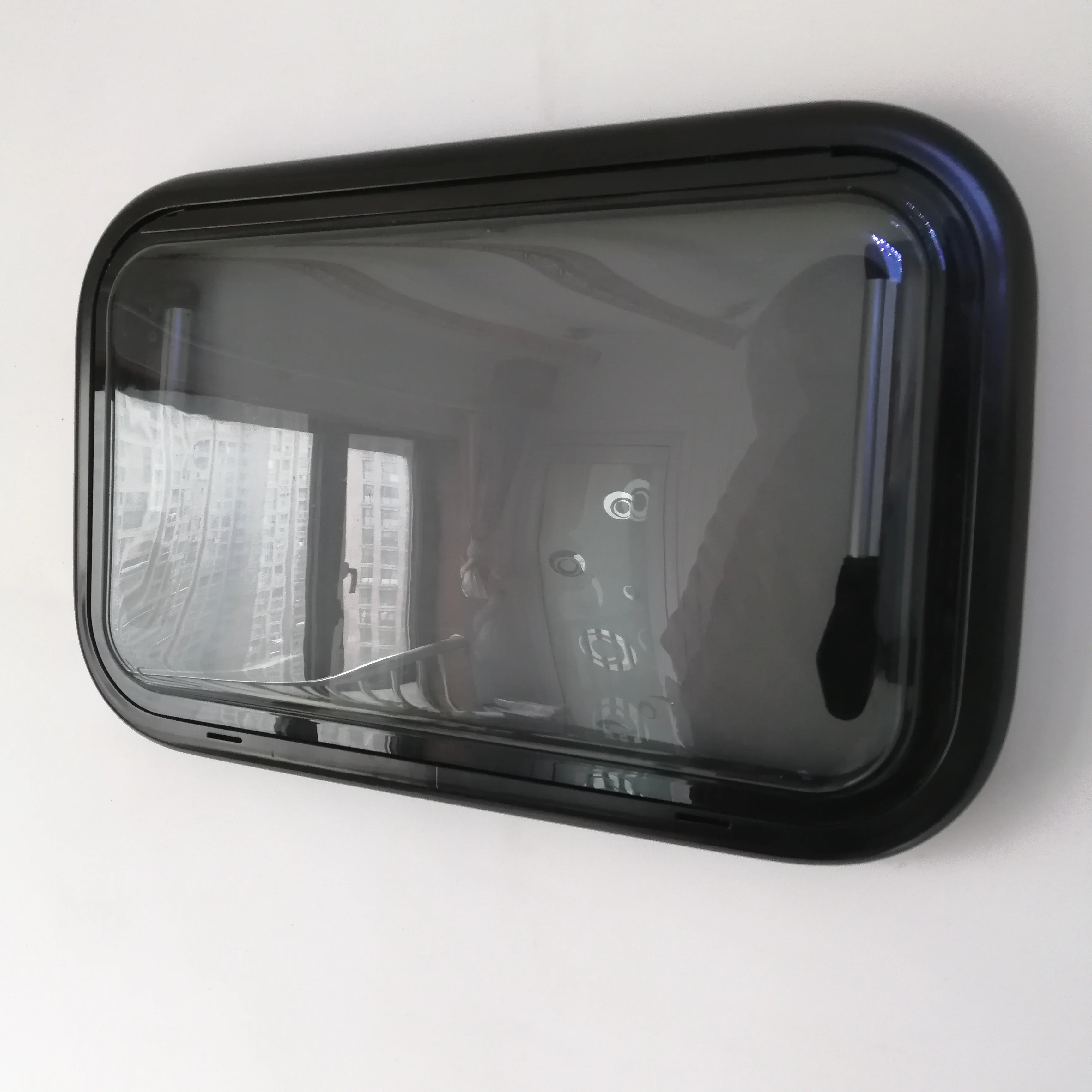 Caravan Rounded Corner External Window Double Acrylic Glass With ...