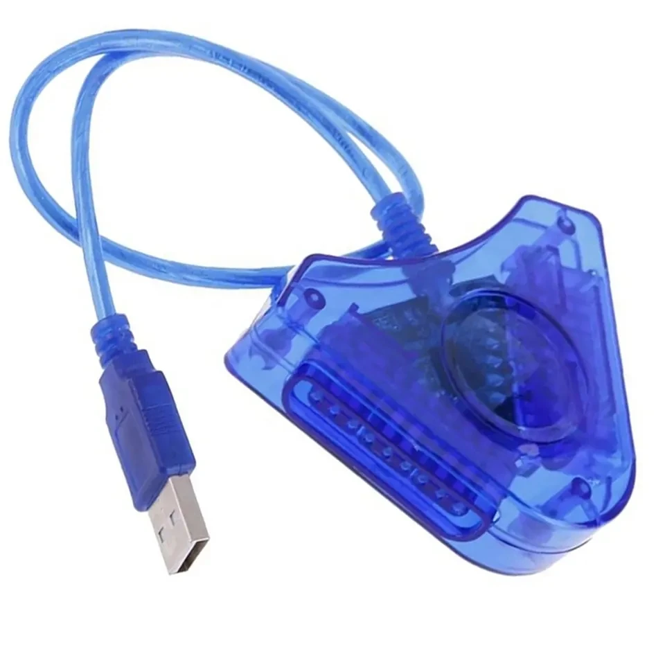 Dual Port Triangle USB Adapter for PS2 to PS3 Controllers