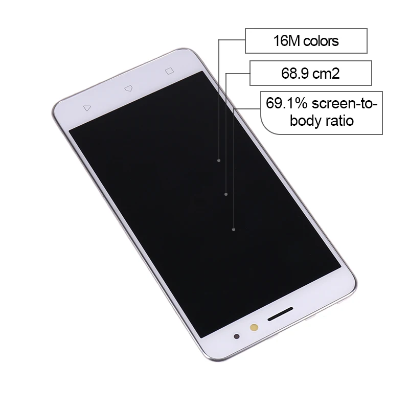 ЖК-дисплей с сенсорным экраном и дигитайзером в сборе для Lenovo K6 Power K33a42 замена