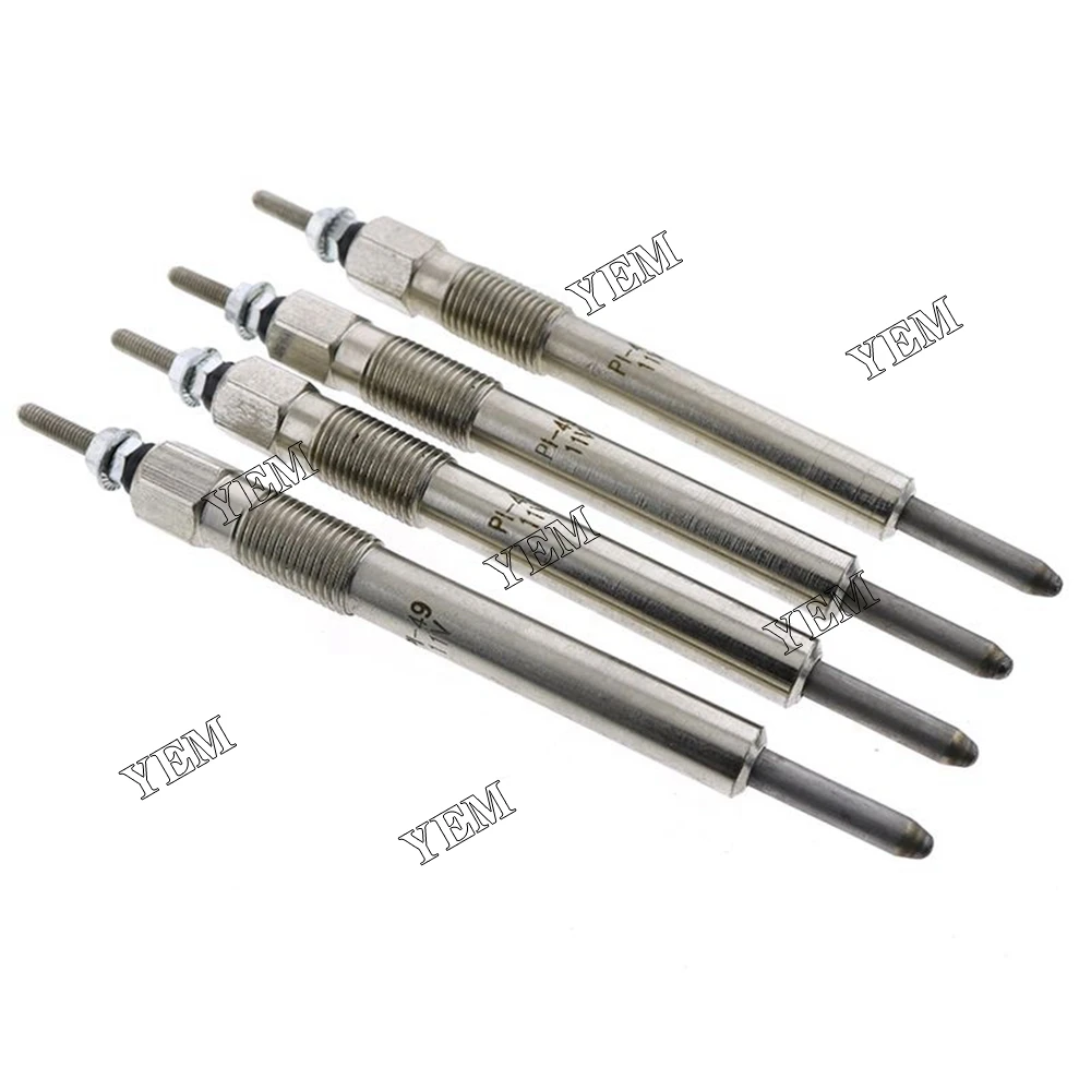 Excavator Engine Part New 4 PCS 8941337599 Plug Glow Set for Isuzu 4JB1 4JG1 4JA1 Engine 2