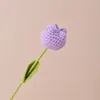Un tulipán con acabado violeta claro.