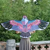 Renfort tête à motif aigle plat bleu-rouge de 1,55 m