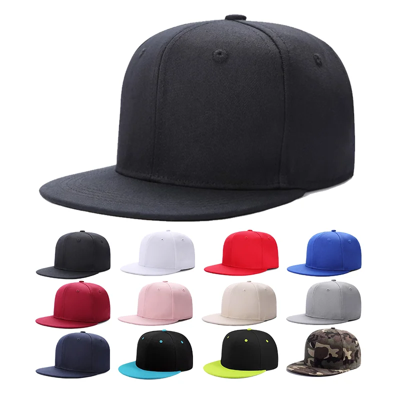 Wholesale High Quality Unstructured Snapback Caps Blank Custom Snapback