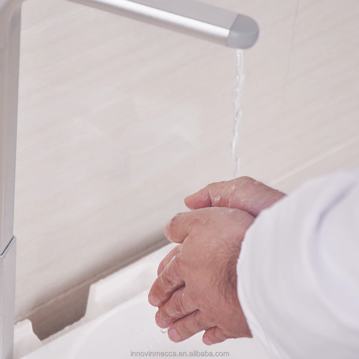 Wudu Foot Washer Bathroom Automatic Muslim Prayer Wudu Foot Washer