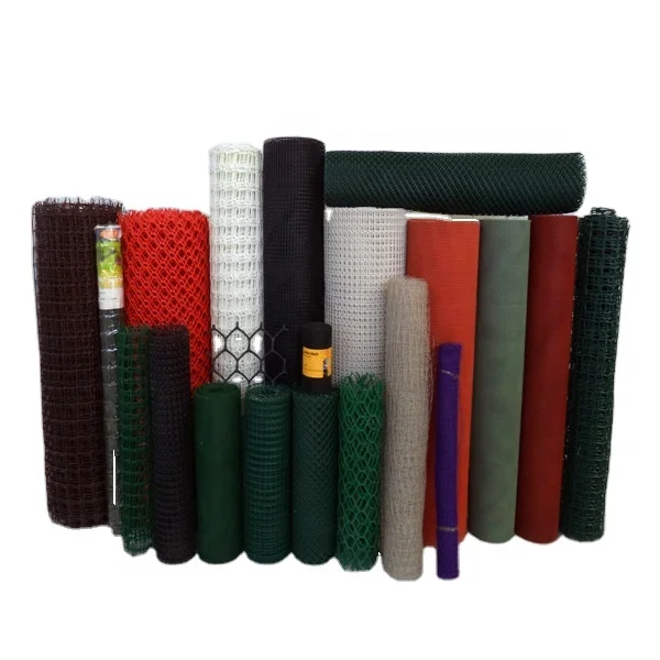 Extruded plastic netting
