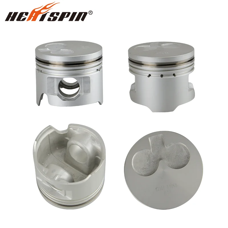 High Performance 3C Piston Set Manufacturer Supplier Diesel Engine Parts Factory Price 86mm Piston for TOYOTA