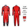 Combinaison de course rouge [body avec ceinture]